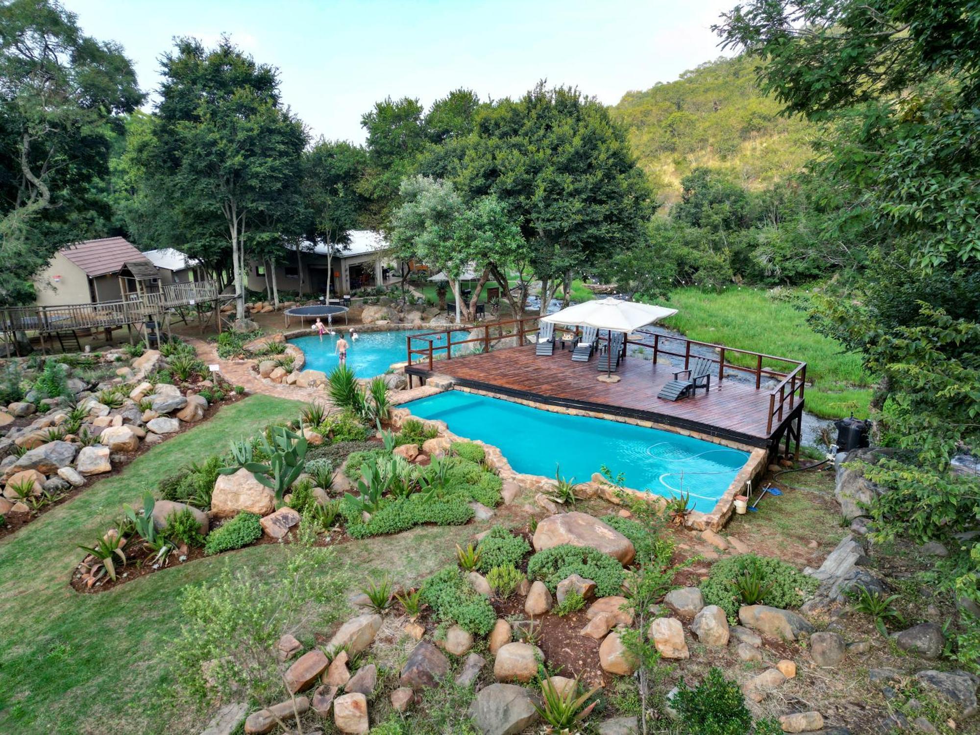 Rockydrift Nature Reserve Waterval Boven Exteriör bild