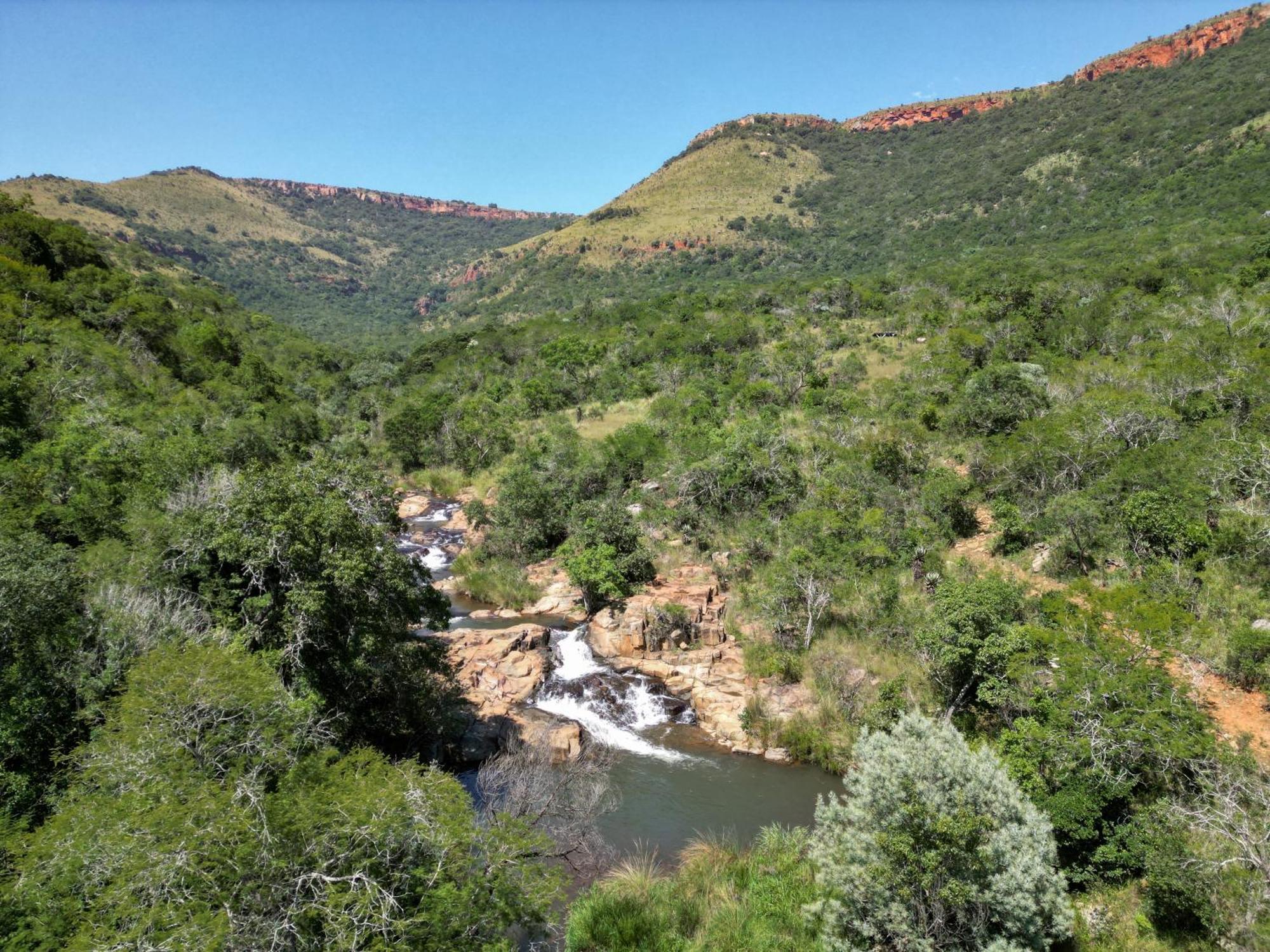 Rockydrift Nature Reserve Waterval Boven Exteriör bild