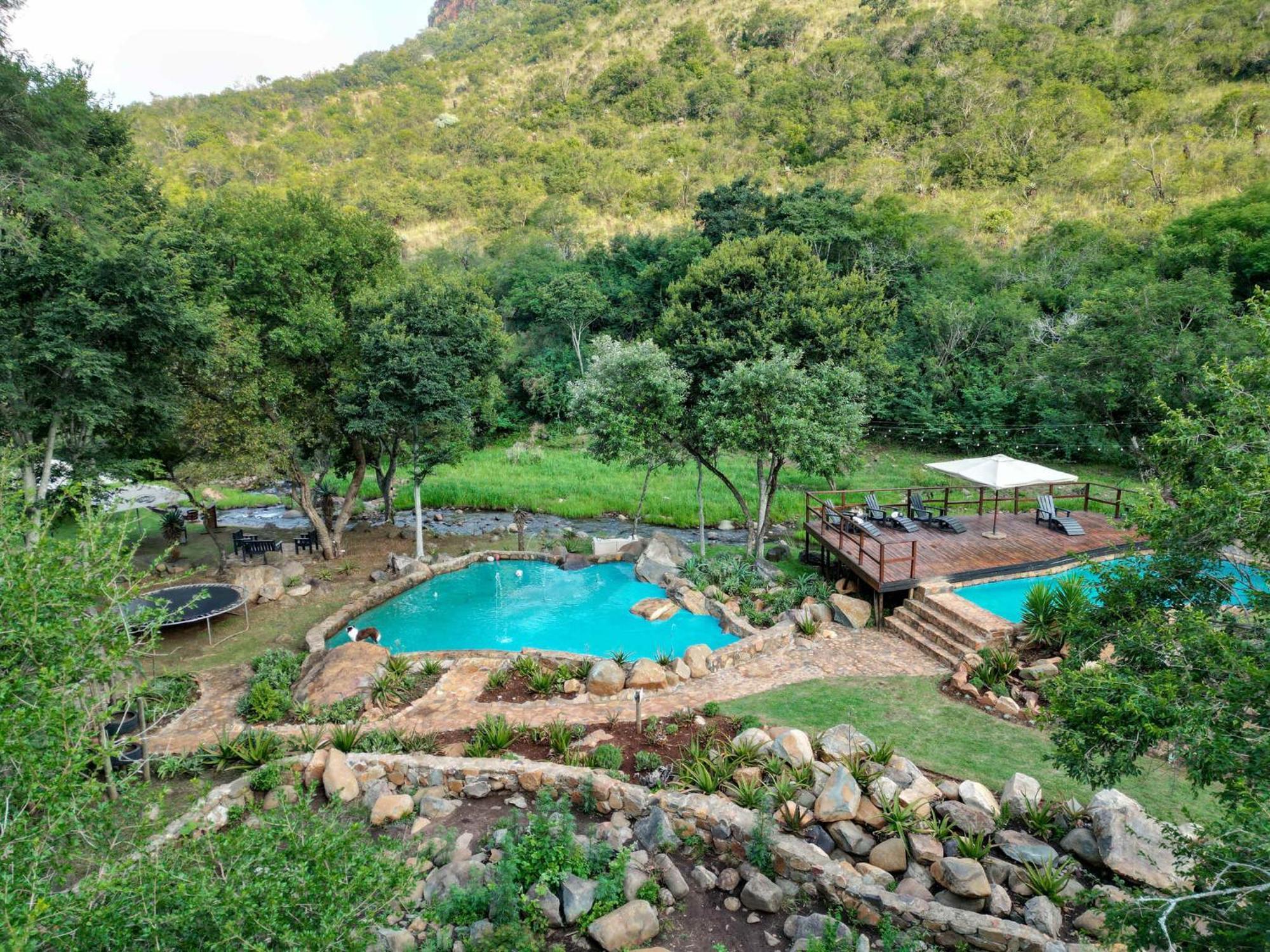 Rockydrift Nature Reserve Waterval Boven Exteriör bild